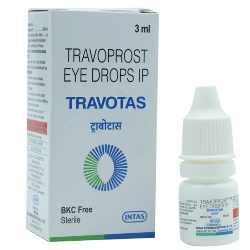 TRAVOTAS TRAVOPROST SOLUTION IP EYE DROP