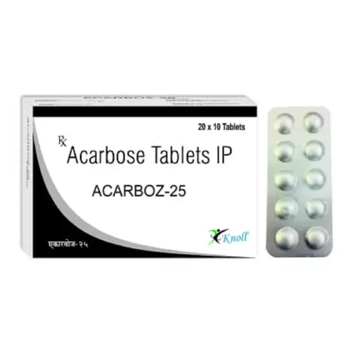 25 mg ACARBOZ-25 Acarbose IP Tablets
