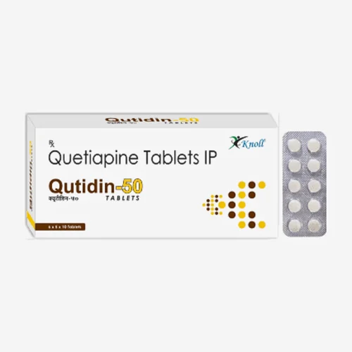 50 mg Qutidin-50 Quetiapine IP Tablets