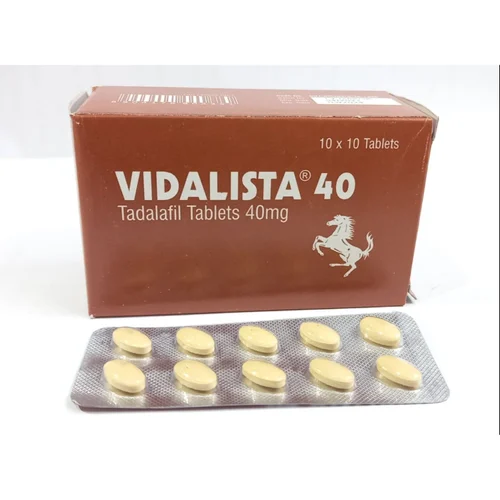 40 mg VIDALISTA 40 Tadalafil Tablets