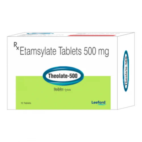 500 mg Theolate-500 Etamsylate Tablets