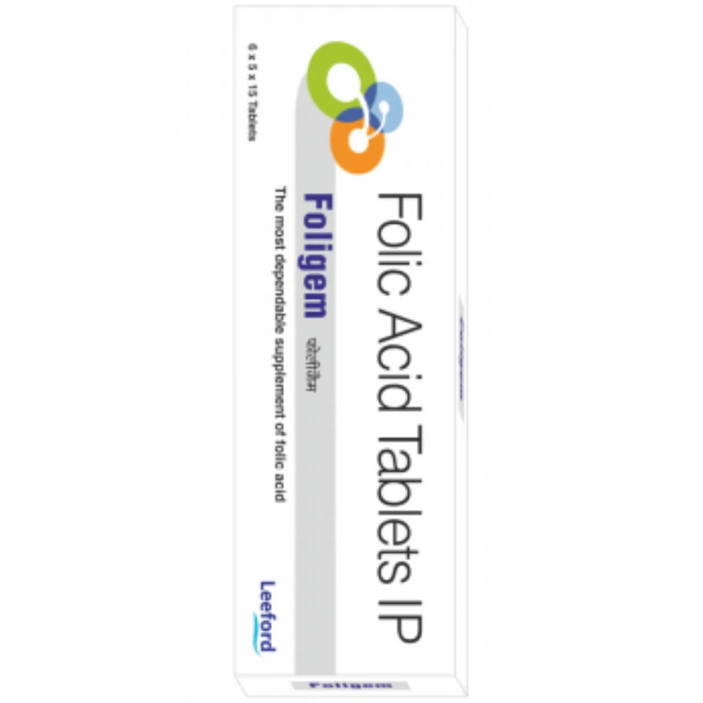 Foligem Folic Acid IP Tablets