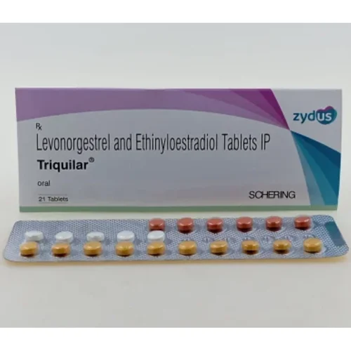 Triquilar Levonorgestrel and Ethinyloestradiol IP Tablets
