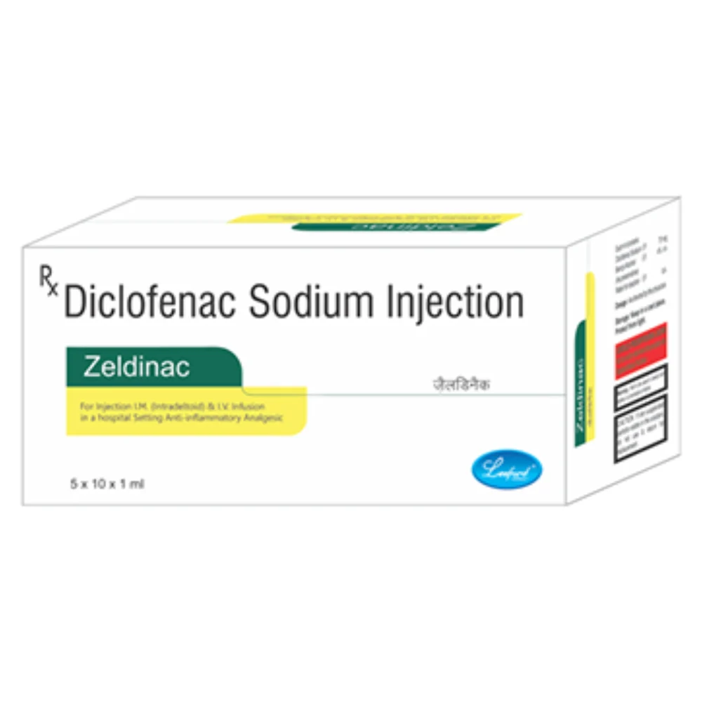 Zeldinac Diclofenac Sodium Injection