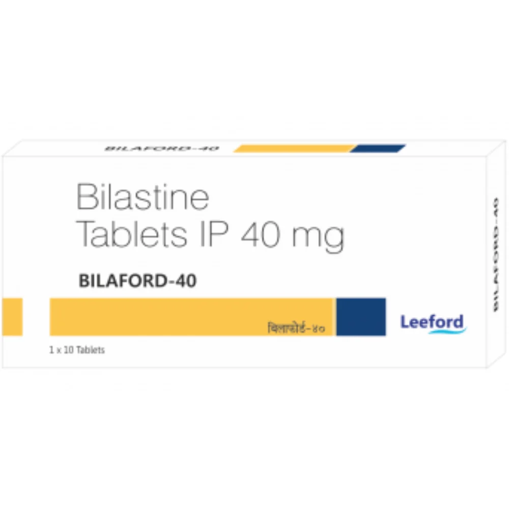40 mg BILAFORD-40 Bilastine IP Tablets