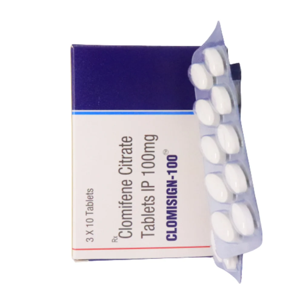 100 mg CLOMISIGN-100 Clomifene Citrate IP Tablets