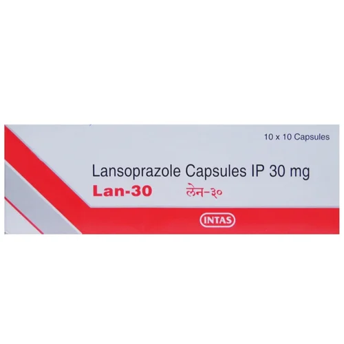 30 Mg Lan-30 Lansoprazole IP Capsules - Available in India