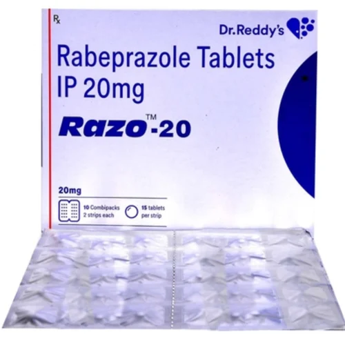 20 mg Razo-20 Rabeprazole IP Tablets - Available in India