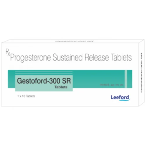 300 mg Gestoford-300 SR Progesterone Sustained Release Tablets