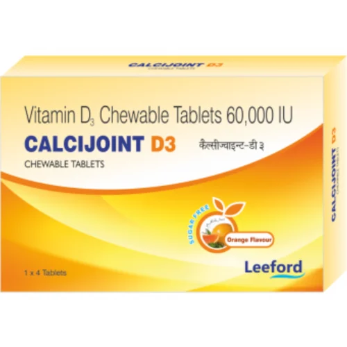 CALCIJOINT D3 Vitamin D2 Chewable Tablets