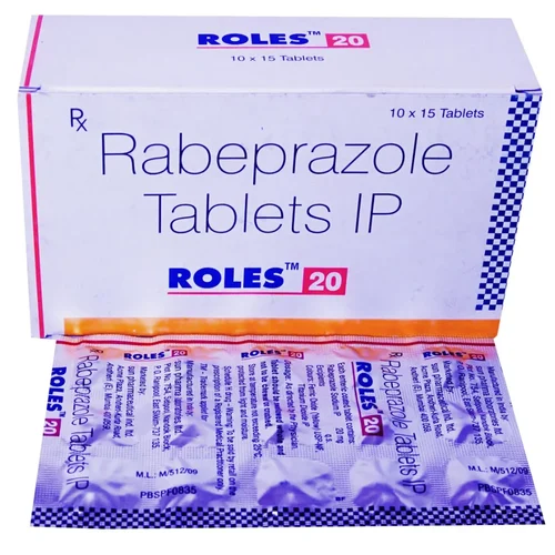 20 mg ROLES 20 Rabeprazole IP Tablets - Available in India