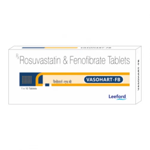 VASOHART-FB Rosuvastatin & Fenofibrate Tablets