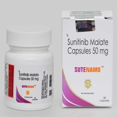 50 mg SUTENAMO Sunitinib Malate Capsules - Available in India