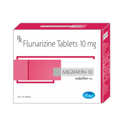 10 mg MIGRAFIN-10 Flunarizine Tablets