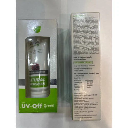 UV-Off Green Sunscreen