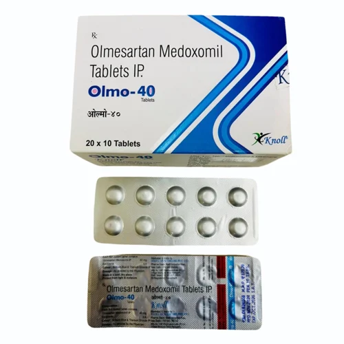 40 mg Olmo-40 Olmesartan Medoxomil IP Tablets