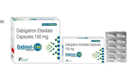 150 mg Dabinol-150 Dabigatron Etexilate Capsules