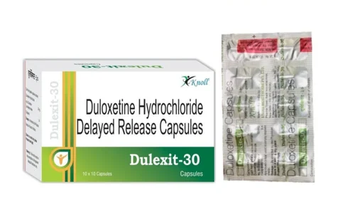30 mg Dulexit-30 Duloxetine Hydrochloride Delayed Release Capsules