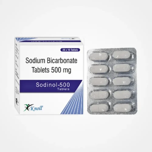 500 mg Sodinol-500 Sodium Bicarbonate Tablets