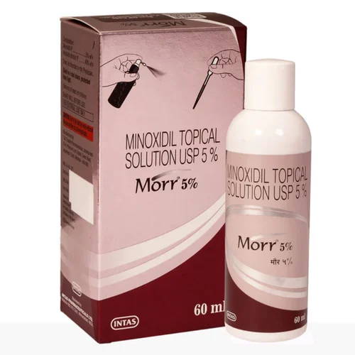 5% Morr 5% MINOXIDIL TOPICAL USP SOLUTION - Available in India