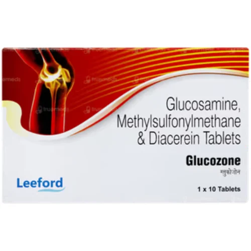 Glucozone Glucosamine, Methylsulfonylmethane & Diacerein Tablets