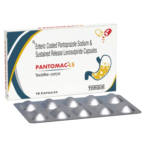 PANTOMAC-LS Enteric Coated Pantoprazole Sodium & Sustained Release Levosulpiride Capsules