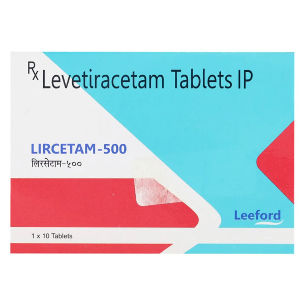 500 mg LIRCETAM-500 Levetiracetam IP Tablets