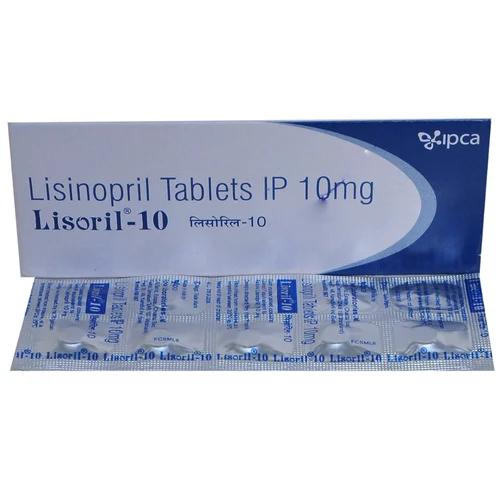 10 mg Lisoril-10 Lisinopril IP Tablets - Available in India