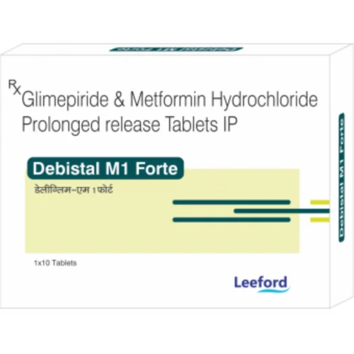 Debisal M1 Forte Glimepiride & Metformin Hydrochloride Prolonged release IP Tablets