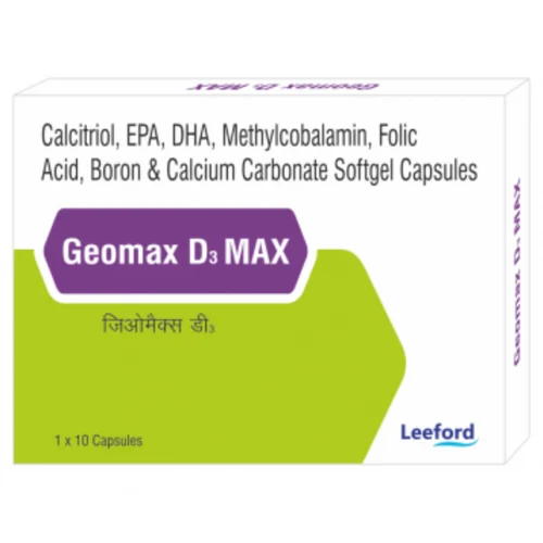 Geomax D3 MAX Softgel Capsules
