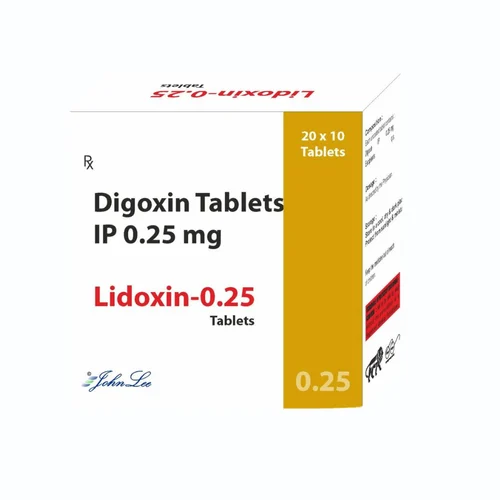 0.25 mg Lidoxin-0.25 Digoxin IP Tablets - Available in India