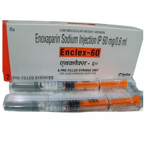 60 mg Enclex-60 Enoxaparin Sodium IP Injection - Available in India