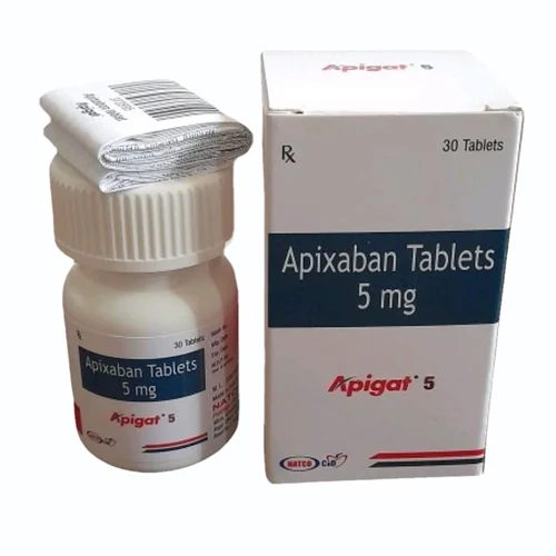 5 mg Apigat 5 Apixaban Tablets - Available in India