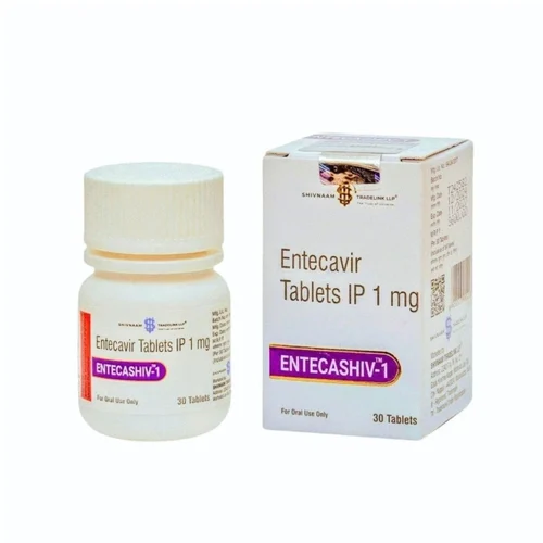 1 mg ENTECASHIV-1 Entecavir IP Tablets - Available in India