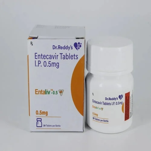 0.5 mg Entaliv-0.5 Entecavir I.P. Tablets - Available in India