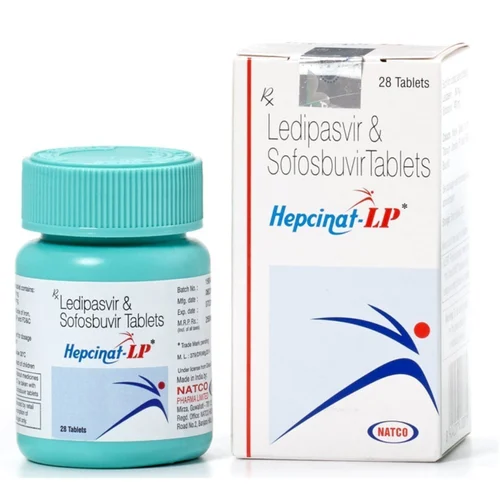 Hepcinat-LP Ledipasvir & Sofosbuvir Tablets - Available in India