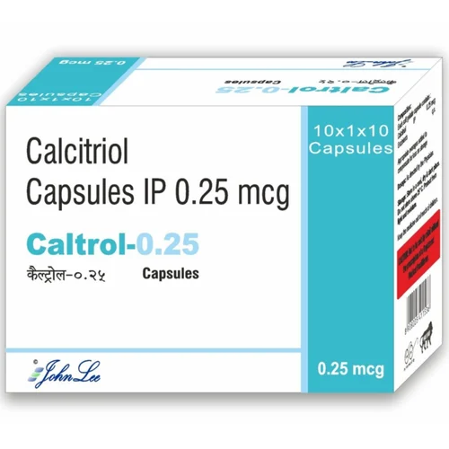 0.25 mcg Caltrol-0.25 Calcitriol IP Capsules - Available in India