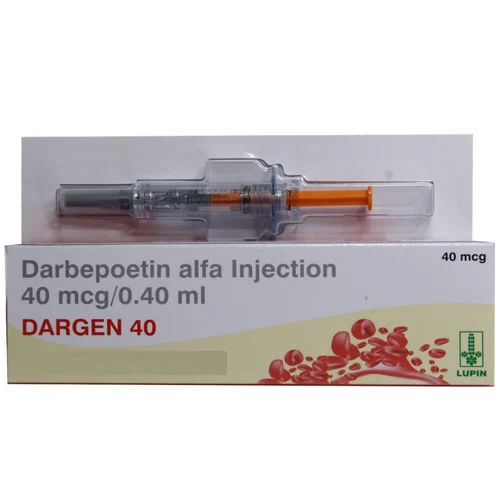 40 mcg DARGEN 40 Darbepoetin alfa Injection - Available in India
