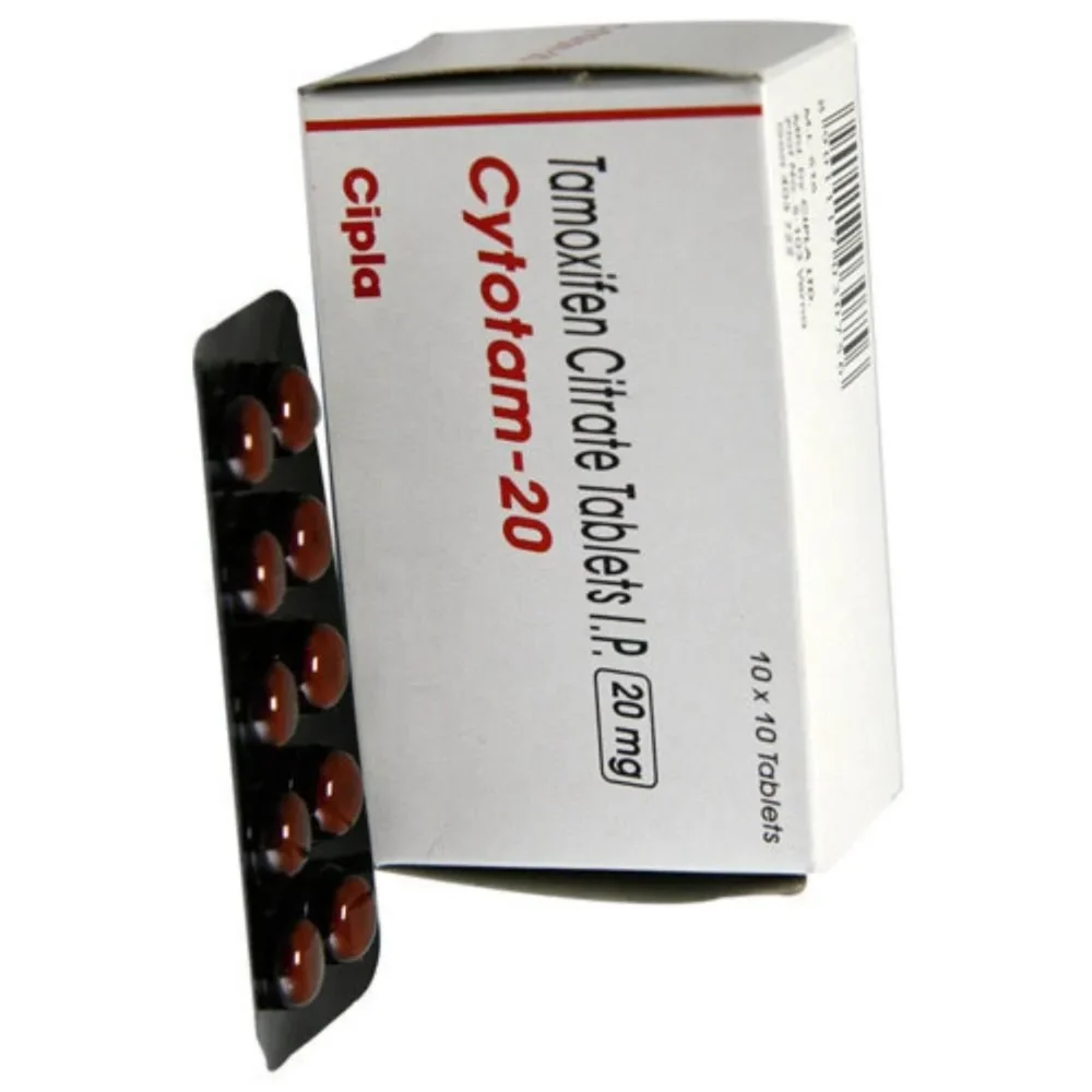 20 mg Cytotam-20 Tamoxifen Citrate I.P. Tablets - Available in India