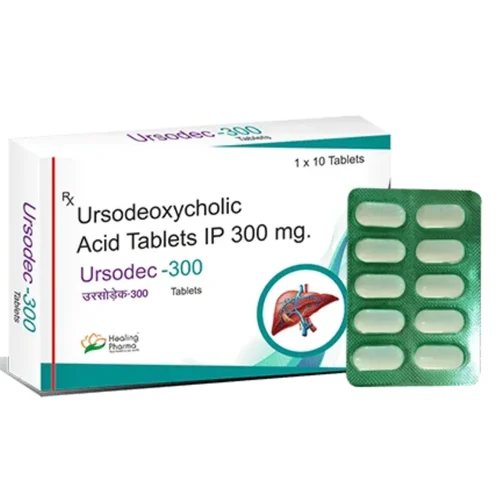 300 mg Ursodec-300 Ursodeoxycholic Acid IP Tablets - Available in India
