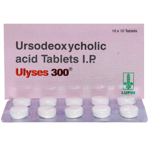 300 mg Ulyses 300 Ursodeoxycholic acid I.P. Tablets - Available in India