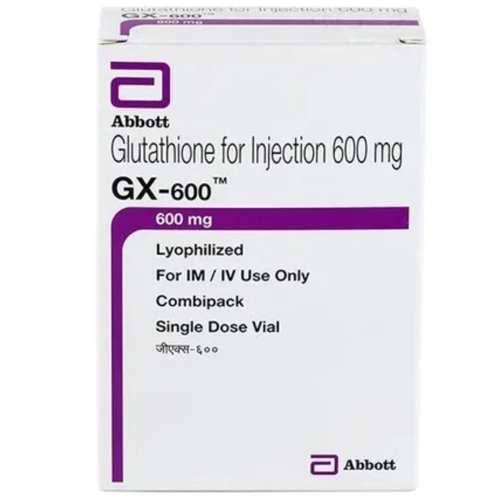 600 mg GX-600 Glutathione for Injection - Available in India