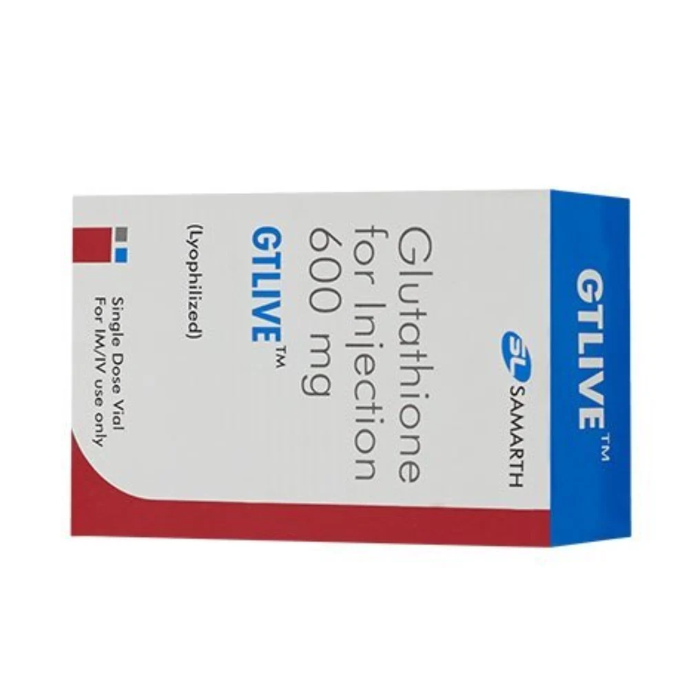 600 mg GTLIVE Glutathione for Injection - Available in India