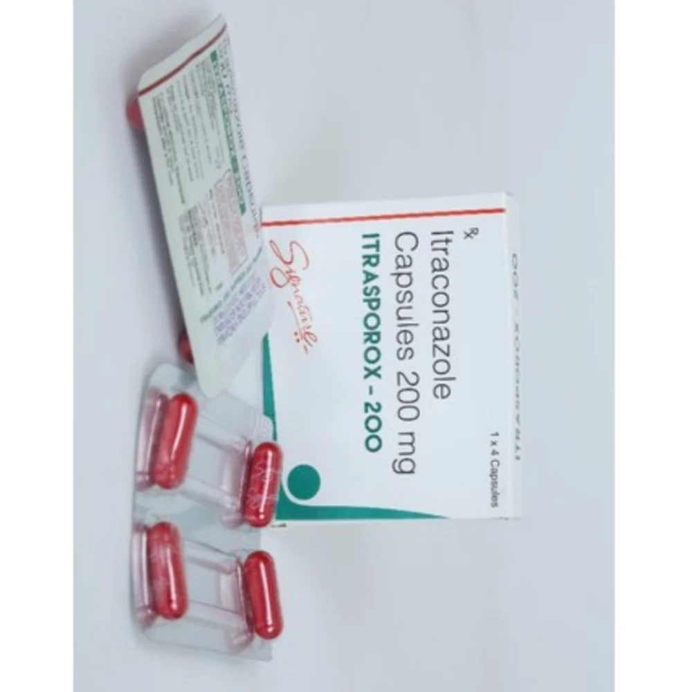 200 mg ITRASPOROX - 200 Itraconazole Capsules - Available in India