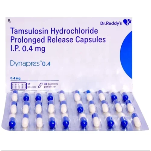 0.4 mg Dynapres 0.4 Tamsulosin Hydrochloride Prolonged Release I.P. Tablets - Available in India