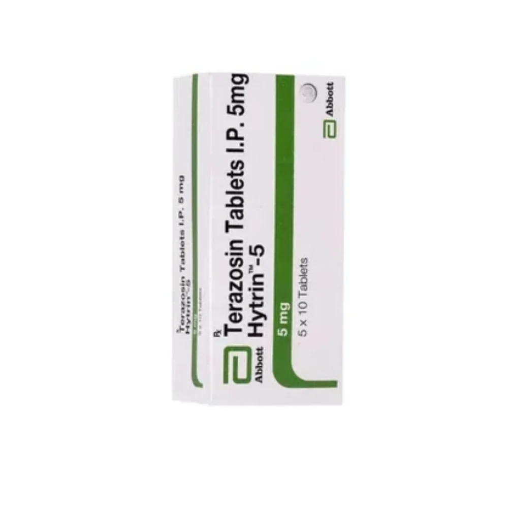 5 mg Hytrin -5 Terazosin IP Tablets - Available in India