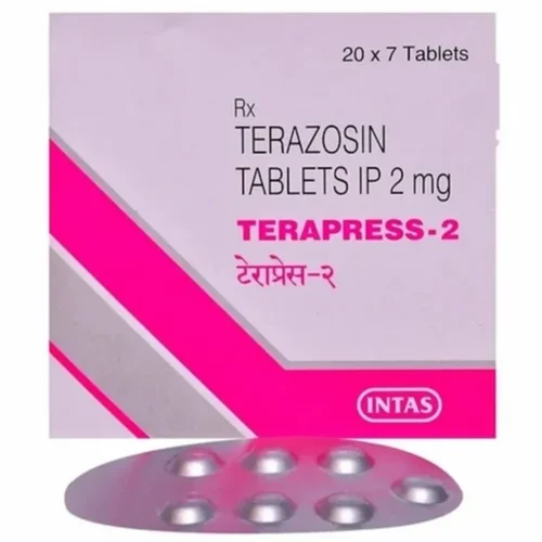 2 mg TERAPRESS-2 TERAZOSIN IP TABLETS - Available in India