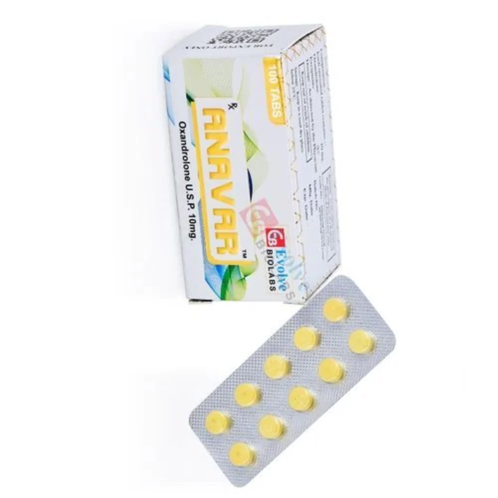 10 mg ANAVAR Oxandrolone U.S.P Tablets - Available in India