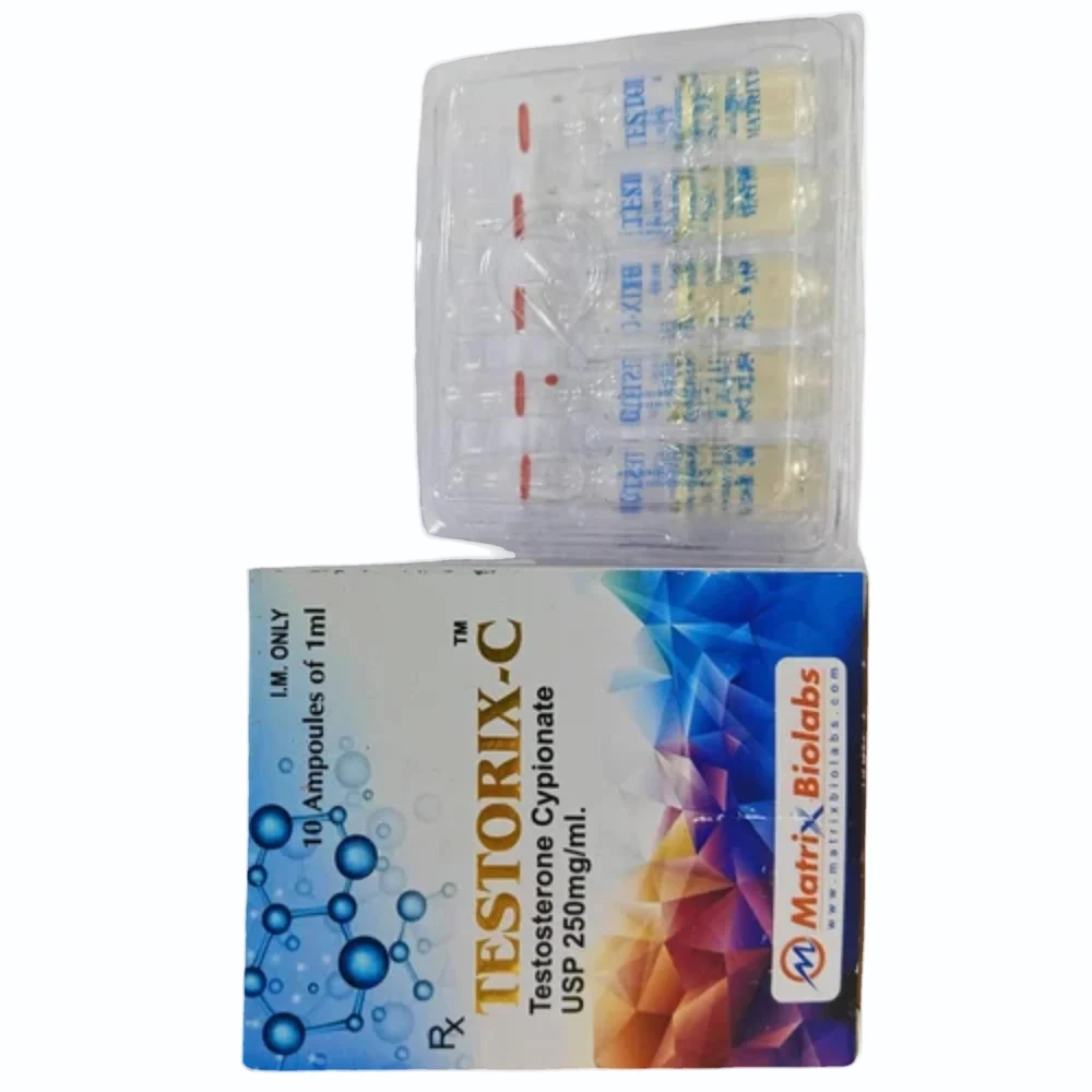 250 mg TESTORIX-C Testosterone Cypionate USP Injection - Available in India