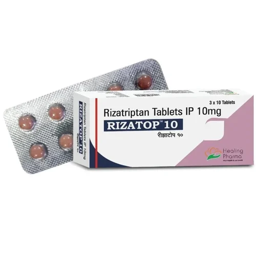 10 mg RIZATOP 10 Rizatriptan IP Tablets - India